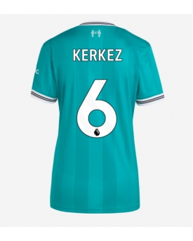 Liverpool Milos Kerkez #6 Maglia Gara Terza Repliche 2025-26 Donna Maniche Corte